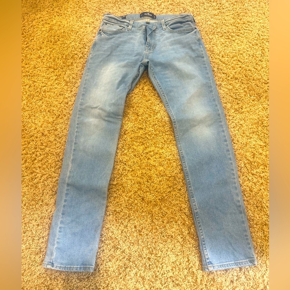 Hollister men’s skinny jeans size: W 31 L 32